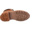 Světle hnědé dámské kožené workery Timberland Carnaby Cool 6 In Boot