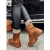 Dámské camel kotníkové boty MONDERICO