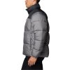 Šedo-černá pánská zimní prošívaná bunda Columbia Puffect III Jacket (Velikost L)