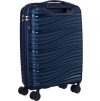Peterson Tmavě modrý kabinový kufr 55x45x25 cm