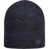 Tmavě modrá sportovní čepice Buff Merino Lightweight Hat Beanie (Velikost ONE SIZE)