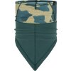 Tmavě zelený nákrčník s maskáčovým vzorem Buff Mountain Bandana