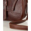 MAZZINI VERONA Hnědá kožená crossbody