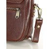 MAZZINI VERONA Hnědá kožená crossbody