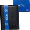 Černá pánská kožená peněženka s RFID ochranou Always Wild A208