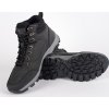 Černé zateplené pánské boty na šněrování