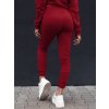 Vínové dámské tepláky FITS