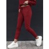 Vínové dámské tepláky FITS