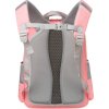 Dvoukomorový dívčí růžový školní batoh Peterson