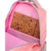 Dvoukomorový dívčí růžový školní batoh Peterson