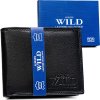 Elegantní černá pánská peněženka Always Wild z přírodní kůže A210