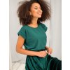 Dámské tmavě zelené tričko