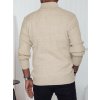 Béžový pánský svetr s límcem (Velikost M)