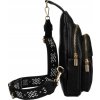 Rovicky Černá crossbody taška s odnímatelnou peněženkou