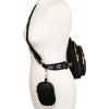 Rovicky Černá crossbody taška s odnímatelnou peněženkou