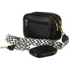 Rovicky černá crossbody kabelka s malou peněženkou