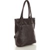 MARCO MAZZINI Tmavě hnědá kabelka s kapsami