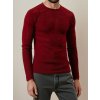 Vínový pánský svetr