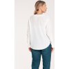 Dámská smetanová košile s dlouhým rukávem