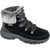 Černé dámské zimní kotníkové boty Skechers Trego - Snow Worries (Velikost 36)