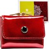 Peterson Dámská červená lakovaná peněženka Y749