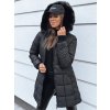 Černá prošívaná bunda LELISIA