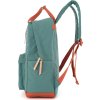 Himawari Tyrkysový dámský batoh s praktickými kapsami (Velikost ONE SIZE)