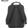 Himawari Prostorný šedo-černý batoh s kapsou na notebook