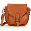 MARCO MAZZINI Hnědá kožená vintage crossbody