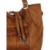 MARCO MAZZINI Velká camel tkaná kabelka
