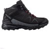Černé Vysoké šněrovací pánské trekové boty