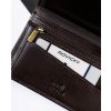 Rovicky Tmavě hnědá velká pánská peněženka L251