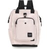 Himawari Světle růžový dámský cestovní batoh s kapsou na přenosné zařízení