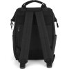 Himawari Černý dámský cestovní batoh s kapsou na přenosné zařízení