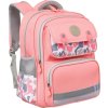Peterson Růžový dívčí školní batoh s ergonomickými popruhy