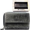 Peterson Elegantní dámská šedá peněženka Y775