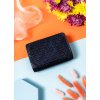 Rovicky Elegantní tmavě modrá malá dámská peněženka s 3D texturou V307 (Velikost ONE SIZE)