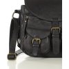 MARCO MAZZINI Dámská kožená brašna - černá