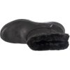 Černé dámské kotníkové boty s kožíškem Skechers Slip-Ins: On-The-Go - Cozy Dream (Velikost 36)