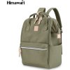 Himawari Voděodolný khaki dámský prostorný batoh