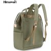 Himawari Voděodolný khaki dámský prostorný batoh