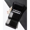 Rovicky Elegantní černá pánská peněženka s RFID L265