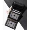 Rovicky Elegantní černá pánská peněženka s RFID L265