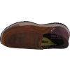 Tmavě hnědé pánské kožené tenisky Skechers Slip-Ins Respected - Elgin