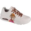 Bílé kožené tenisky Skechers Uno - Dr. Bombay (Velikost 37)