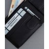4U Cavaldi černá malá pánská peněženka bez zapínání B051