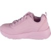 Růžové dívčí tenisky Skechers Uno Lite - Easy Zip