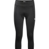 Černé dámské cyklistické legíny Jack Wolfskin Morobbia Tights W