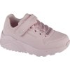 Světle růžové dívčí tenisky Skechers Uno Lite