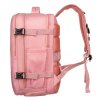 Peterson Růžový cestovní batoh s oddělenou přihrádkou na boty